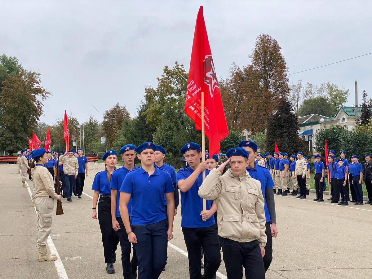 В Новоалександровске в канун Дня Победы состоится парад юнармейских отрядов