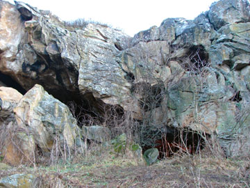 Пещерный город в долине Томузловки