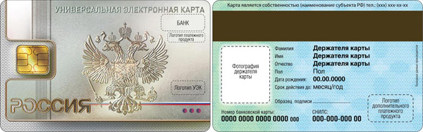УЭК не станет заменой паспорта и водительского удостоверения