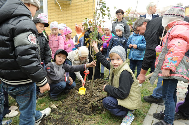 Ставрополь стал богаче  почти на 10 тысяч  деревьев