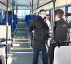 Новые автобусы на восстановленных маршрутах