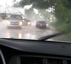 Управление автомобилем в дождь