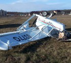 В Ставрополе разбился самолёт  