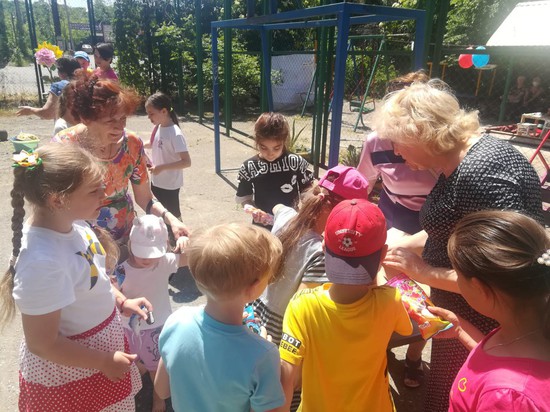 Занятия со школьниками в летнюю кампанию. Пресс-служба администрации г. Ставрополя
