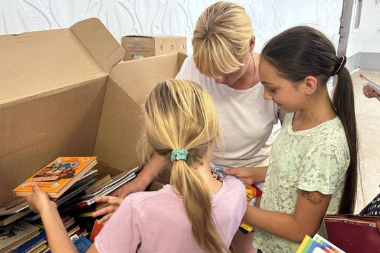 Дети Херсонской области получили книги. Пресс-служба администрации города-курорта Пятигорска