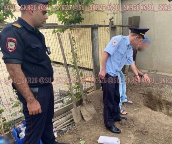 Закопанное тело обнаружил в Буденновске брат обвиняемого. СУ СКР по Ставропольскому краю 
