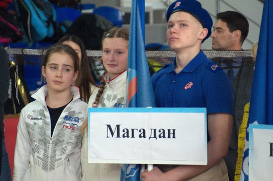 Представители Магаданской области  на церемонии открытия