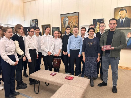 Учащиеся школы-интерната №36 встретились с участником СВО  Александром Егоршиным
