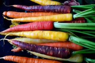 Разноцветная морковь, морковь