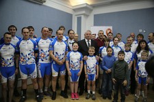 Андрей Джатдоев стал почетным капитаном велосипедной сборной города.