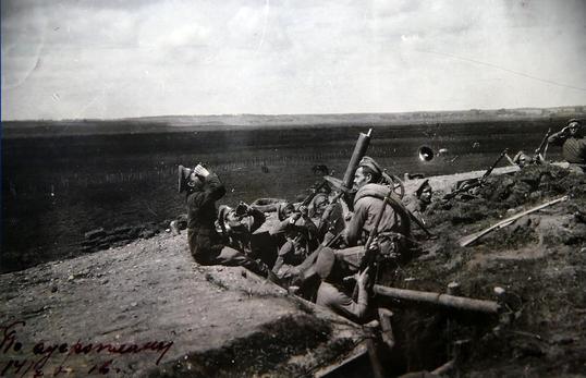 Из пулемёта – по аэроплану. 14 июля 1916 года., Первая мировая война, Ставропольский краеведческий музей