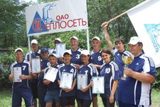 Команда «Теплосети» - победитель спартакиады ЖКХ