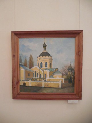 М. Толстиков. «Ставрополь. Андреевская церковь» (1990 г.).