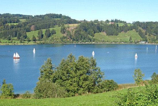 Озеро Альпзее. Альгой, Бавария