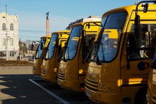 Школьный автопарк Ставрополья получил 13 новых автобусов. Фото пресс-службы Губернатора края