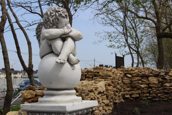 В жилом районе «Гармония» в пригороде Ставрополя установили арт-объект, посвященный любви