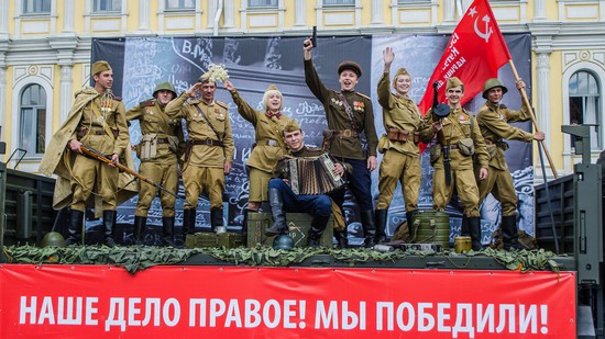 День Победы в Ставрополе. 2016 год.
