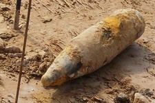 Жительница Ставрополя откопала на даче 45-миллиметровый снаряд времен ВОВ