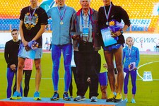 Даниил Смольняковский и Александр Татаринцев после победного финиша на чемпионате России
