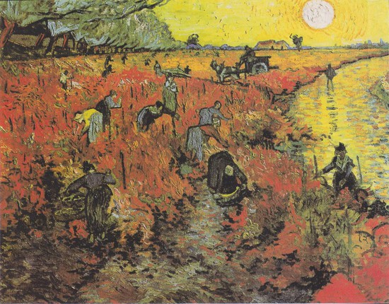 Винсент Ван Гог «Красные виноградники в Арле»