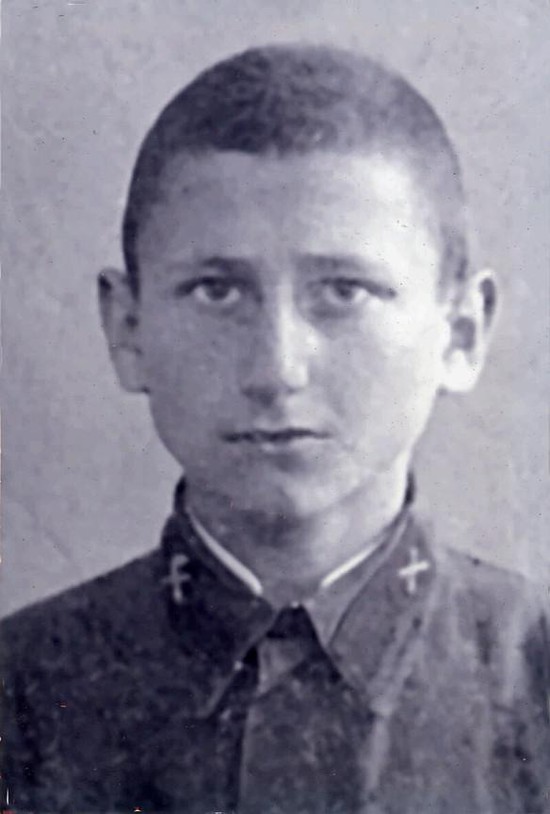 Вениамин Госданкер - курсант Ленинградской артиллерийской специальной школы.