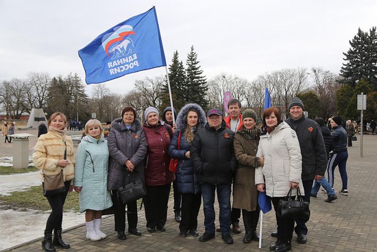 Сотрудники «Вечернего Ставрополя» тоже были участниками митинга.