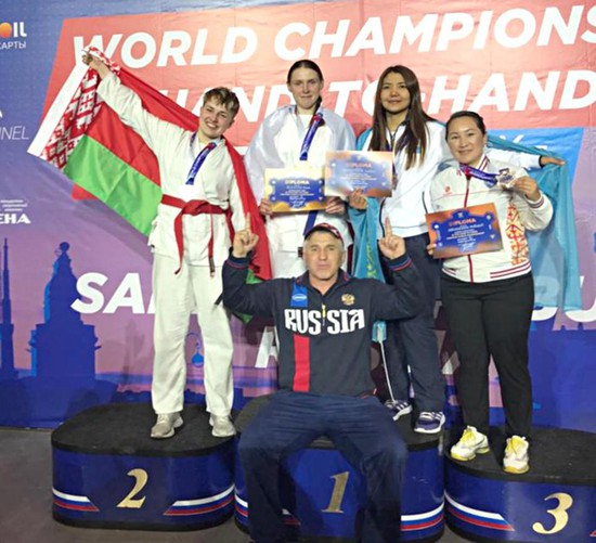 Ставропольские медалисты чемпионата мира.