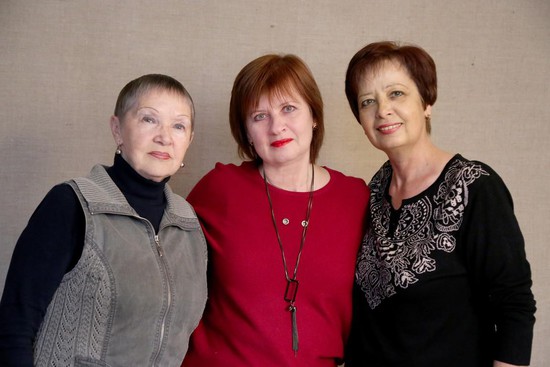 Слева направо: Ирина Богачева, корректор, Татьяна Щипилова, старший корректор, Ирина Мирошникова, корректор.