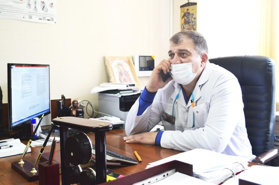  Замглавврача больницы скорой медицинской помощи г. Ставрополя, координатор службы санавиации Зураб Лобжанидзе.