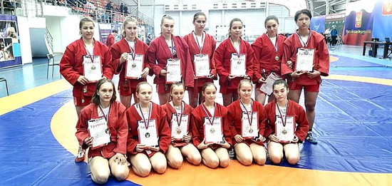 Ставропольские самбистки — медалистки первенства СКФО.