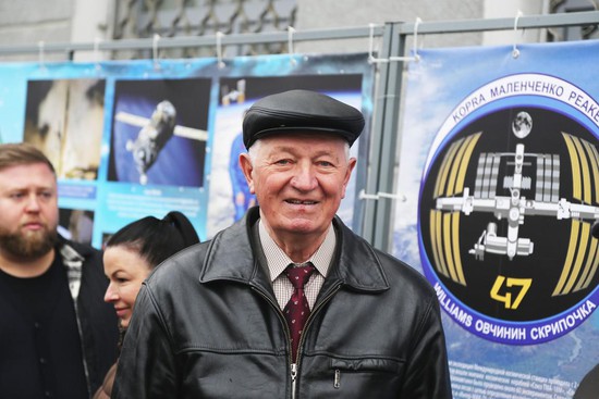Отец космонавта Олега Скрипочки Иван Семенович.