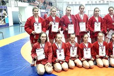 Ставропольские самбистки — медалистки первенства СКФО.