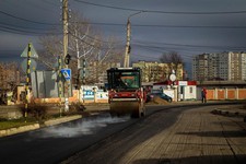 Ремонт дороги. Фото администрации Невинномысска