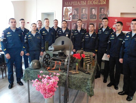 В экспозиции Военно-исторического зала (фото А. Филипенко).