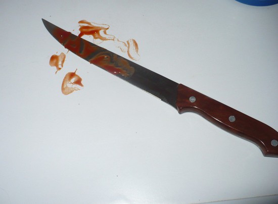 Кухонный нож. Фото Ольги Богатеевой