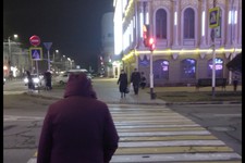 Светофор на перекрестке в центре Ставрополя. Ольга Богатеева