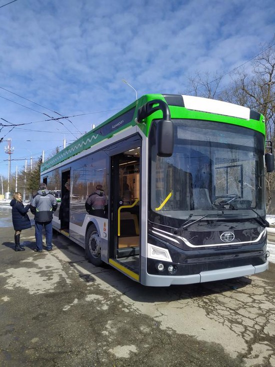 Новенький троллейбус "Адмирал" в Ставрополе