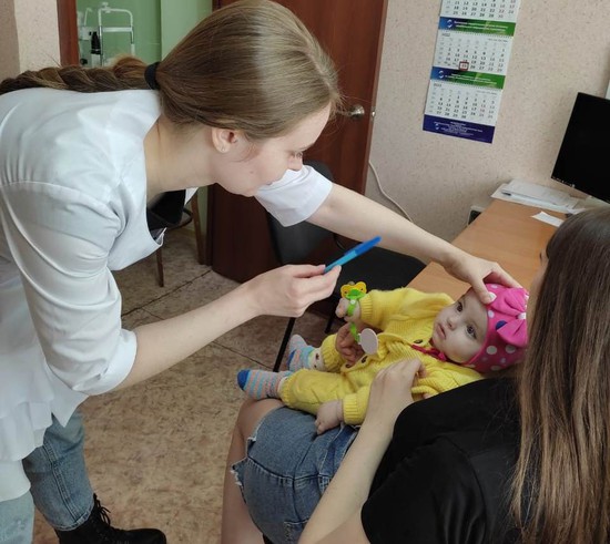 Прием детского офтальмолога. Минздрав Ставропольского края