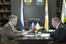 Владимир Владимиров, Вячеслав Сергиенко. Фото пресс-службы губернатора СК