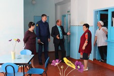 Пункт временного размещения беженцев в поселке Берёзовском готов