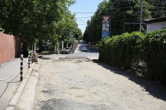 Ремонт дороги в частном секторе. Пресс-служба администрации города Ставрополя