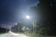 Новые уличные фонари в Ставрополе