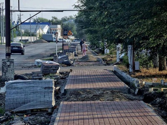 Комплексный ремонт дорог. Фото администрации Невинномысска