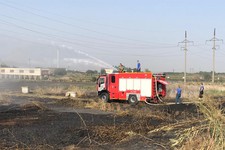 30 очагов возгорания ликвидированы в районе очистных сооружений Пятигорска