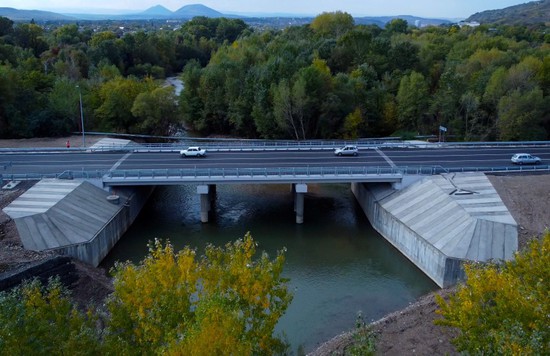 Отремонтированный мост около Пятигорска. Пресс-служба ФКУ Упрдор «Кавказ» 
