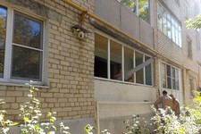Ставрополь. Замена окна. Фото администрации Ставрополя