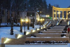 Кисловодск зимой не менее прекрасен. Фото администрации города-курорта