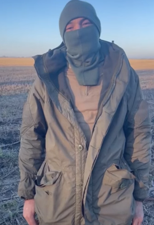 Видеопоздравление одного из бойцов. Стоп-кадр из видео со страницы главы Предгорного округа в ВК
