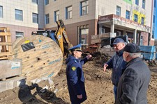 Проверка строительства нового корпуса детской больницы. Прокуратура Промышленного района г. Ставрополя