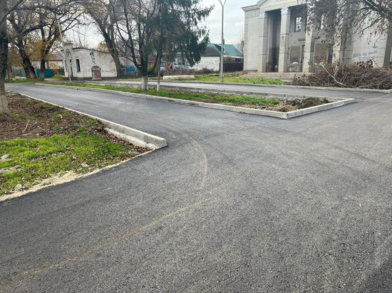 Отремонтированная дорога. Фото администрации Кочубеевского округа